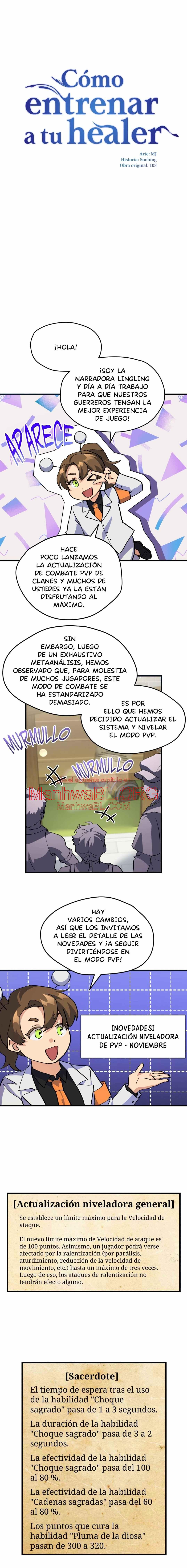 Cómo entrenar a tu healer - Capítulo 39 manhwa