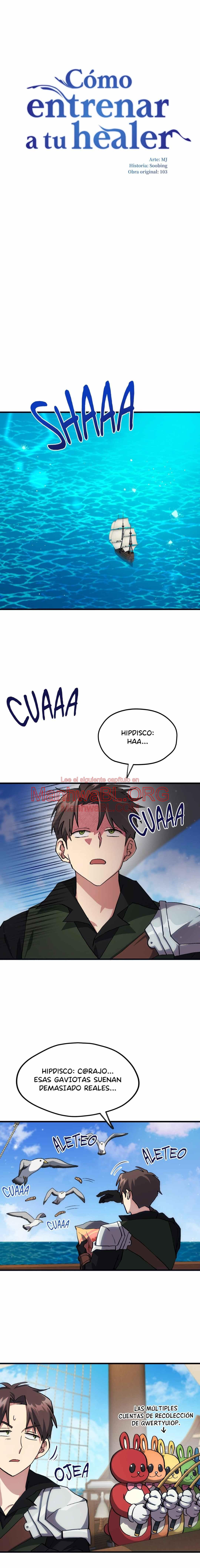 Cómo entrenar a tu healer - Capítulo 8 manhwa