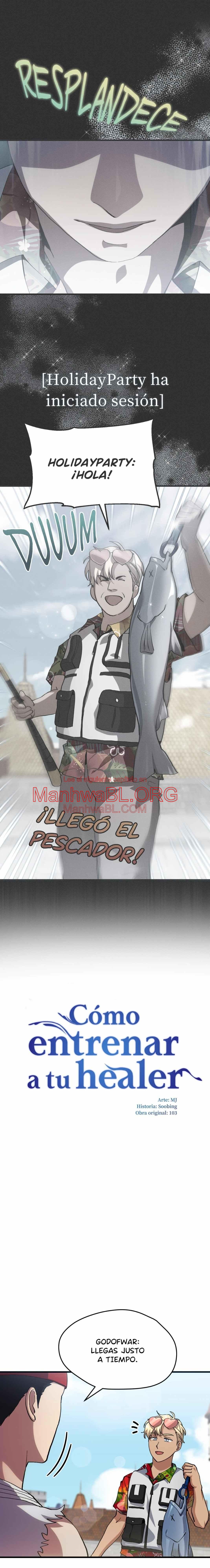 Cómo entrenar a tu healer - Capítulo 34 manhwa