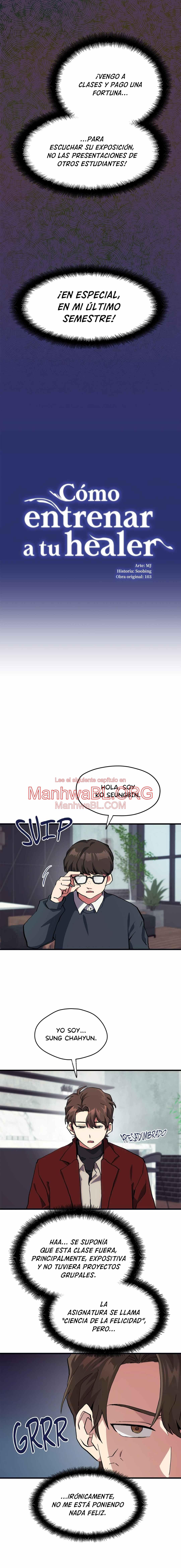 Cómo entrenar a tu healer - Capítulo 5 manhwa
