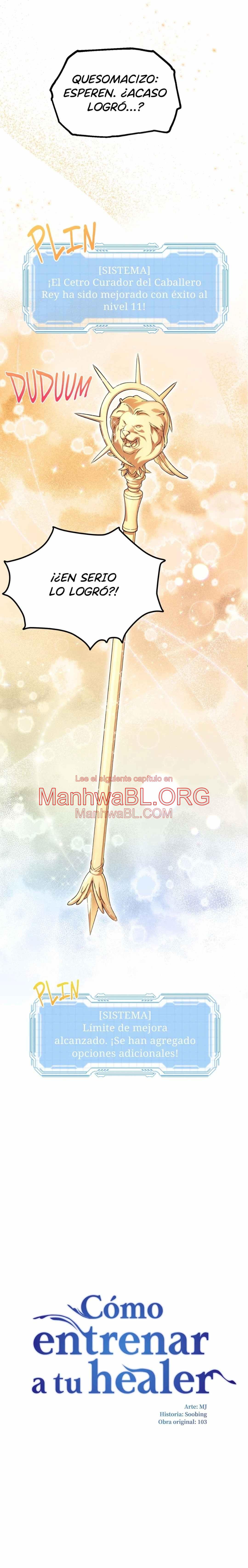 Cómo entrenar a tu healer - Capítulo 32 manhwa