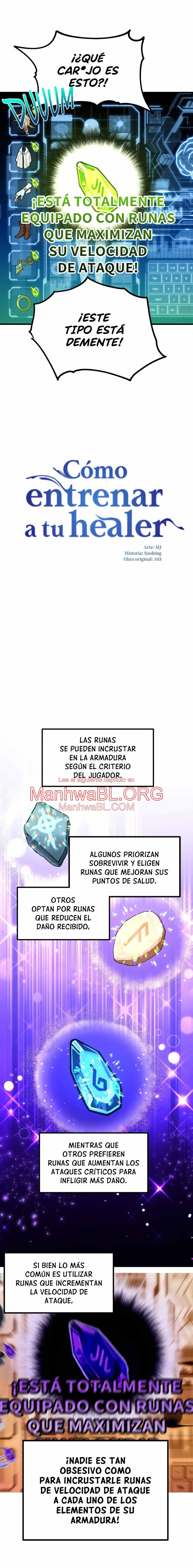 Cómo entrenar a tu healer - Capítulo 38 manhwa