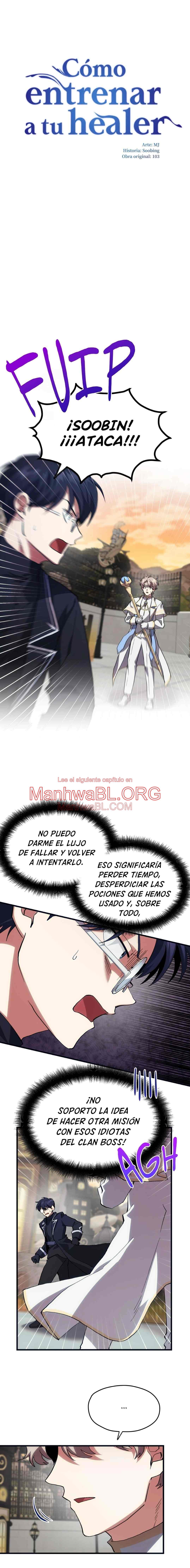 Cómo entrenar a tu healer - Capítulo 13 manhwa