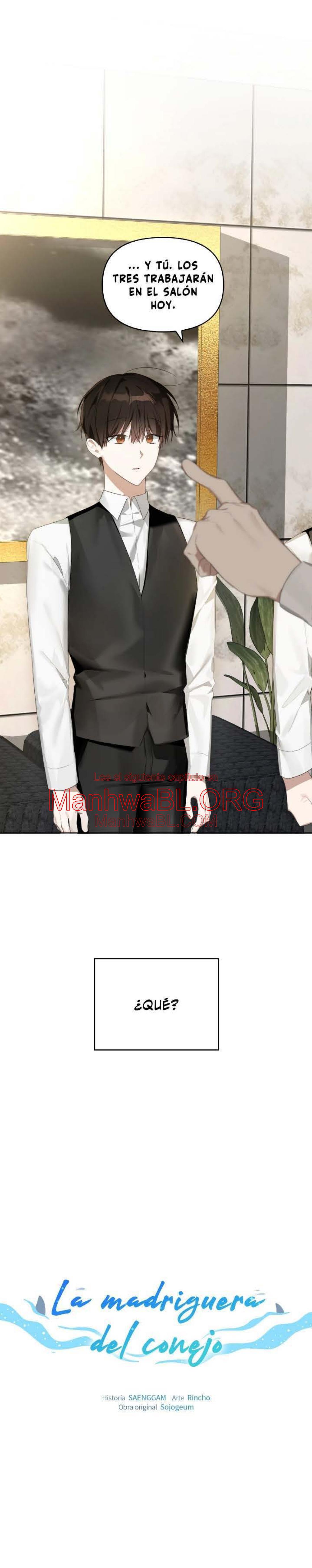 La madriguera del conejo - Capítulo 11 manhwa