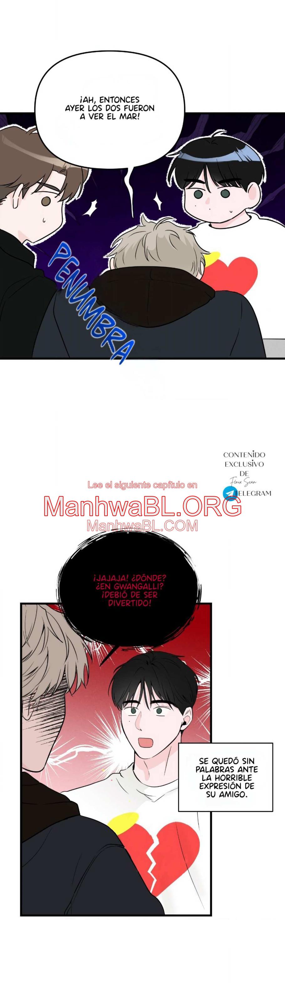 Nulo centímetros - Capítulo 30 manhwa