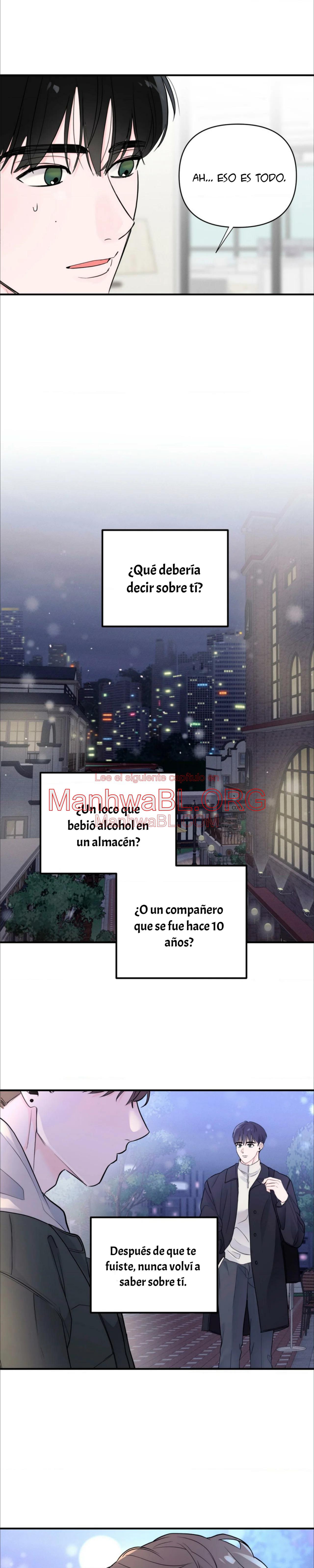 Nulo centímetros - Capítulo 2 manhwa