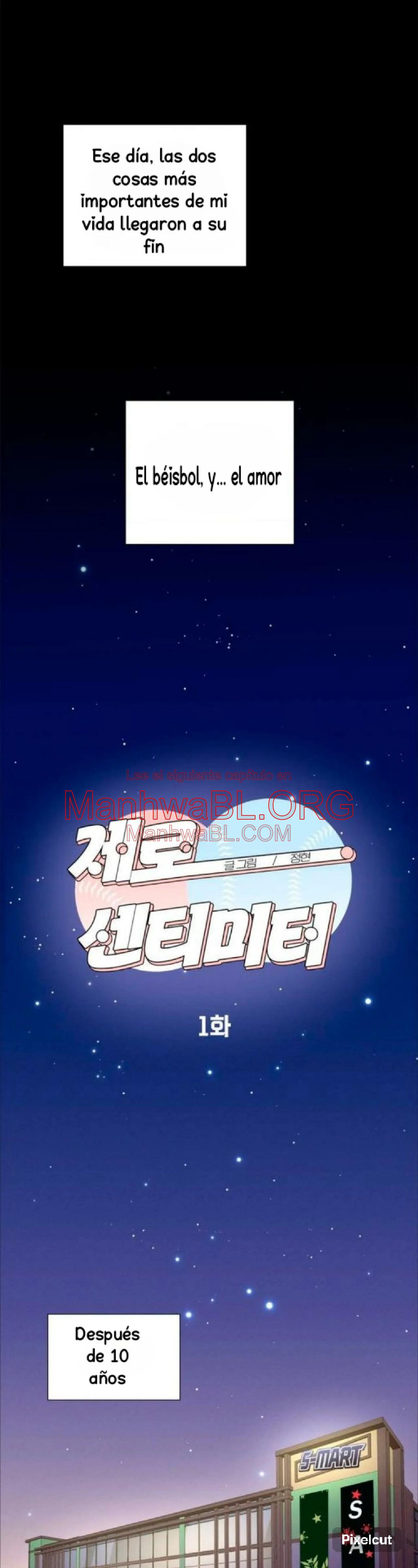 Nulo centímetros - Capítulo 1 manhwa