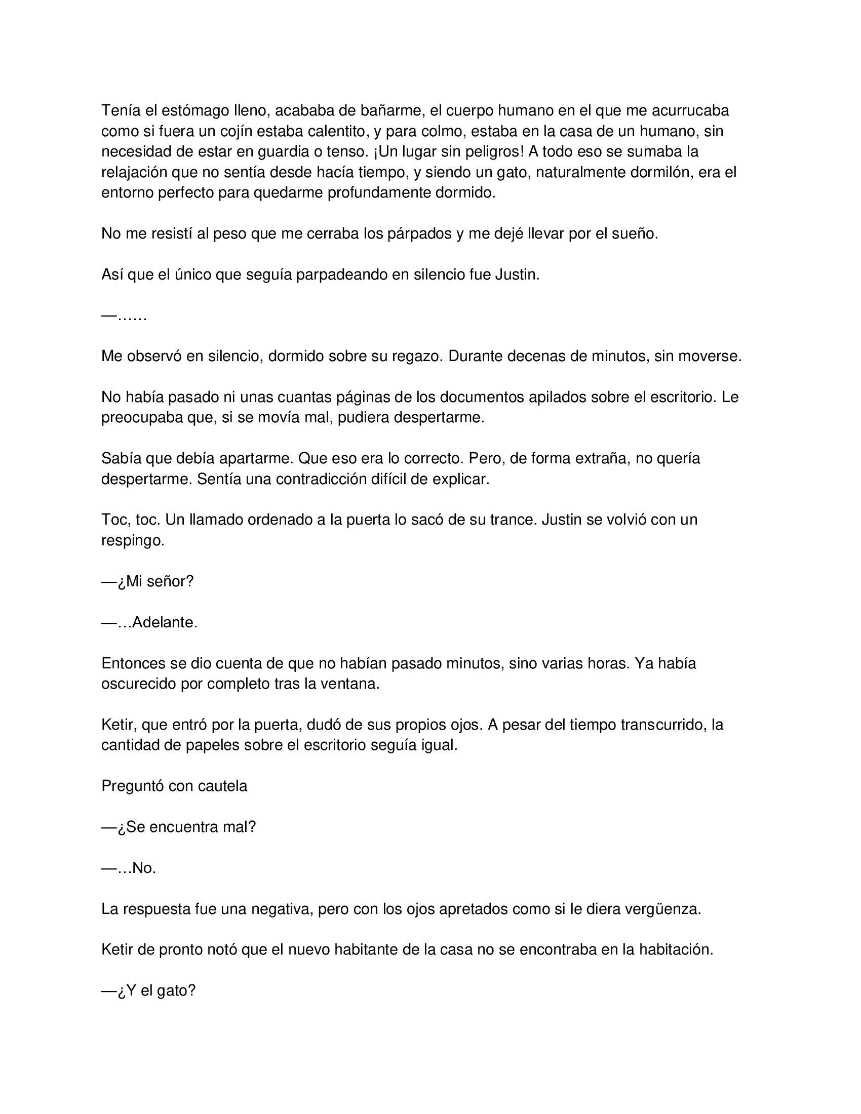 El gato está en huelga - Capítulo 11 manhwa