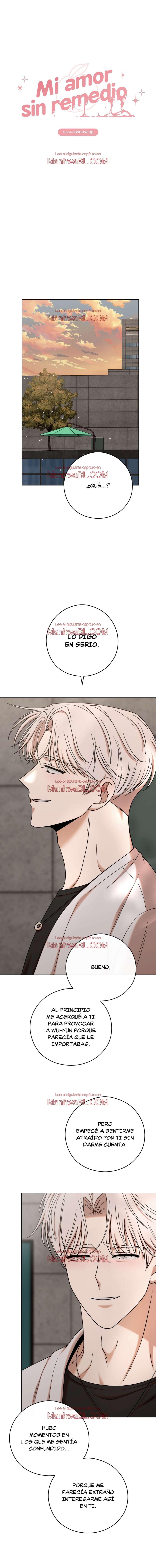 Mi amor sin remedio - Capítulo 42 manhwa