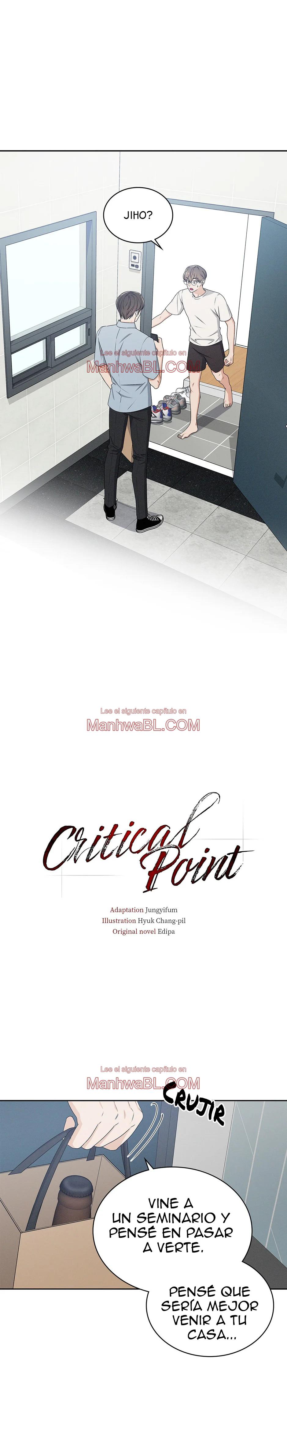 Punto crítico - Capítulo 22 manhwa