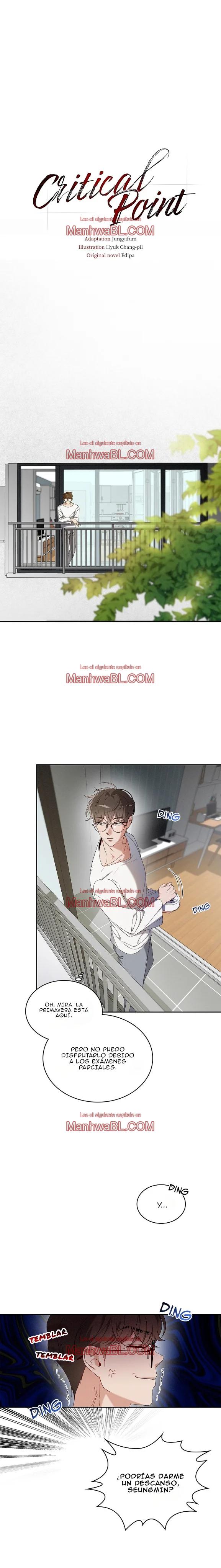 Punto crítico - Capítulo 3 manhwa