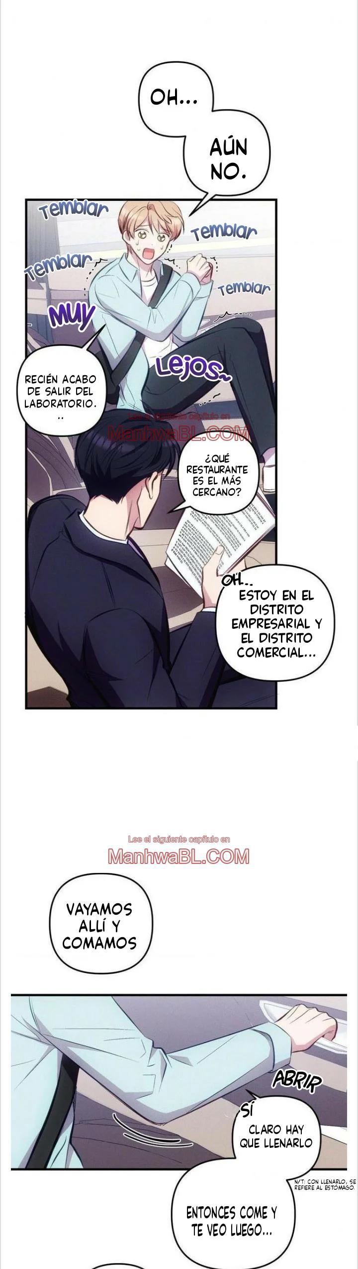 Sé en mi bebé - Capítulo 8 manhwa