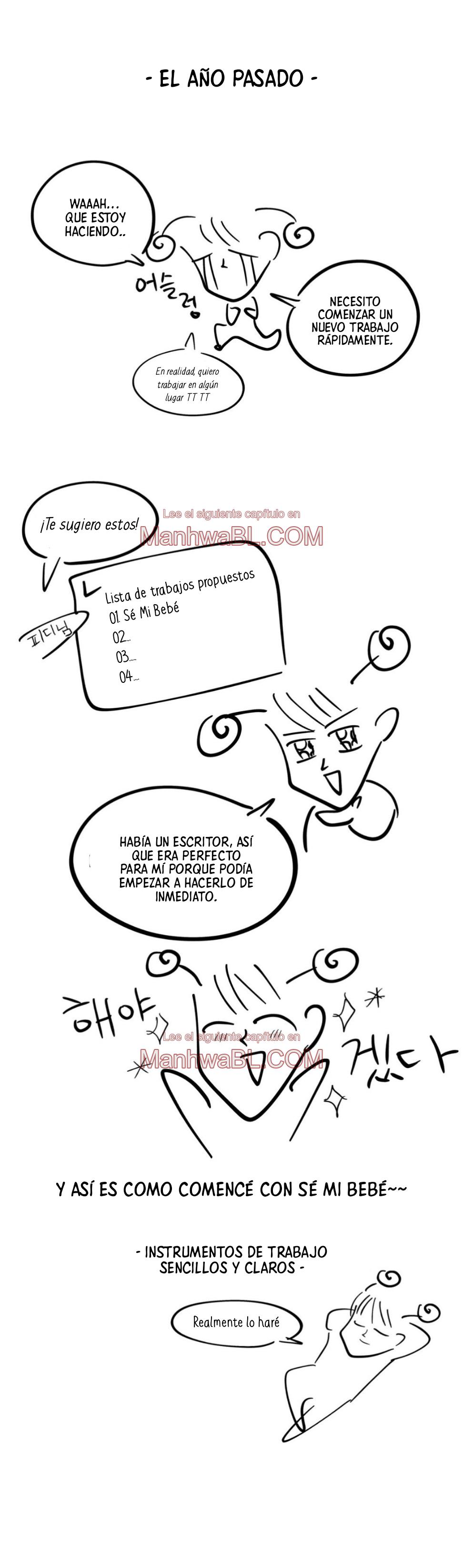 Sé en mi bebé - Capítulo 26.5 manhwa