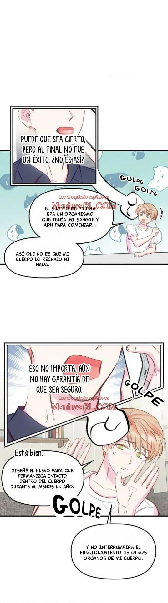 Sé en mi bebé - Capítulo 9 manhwa