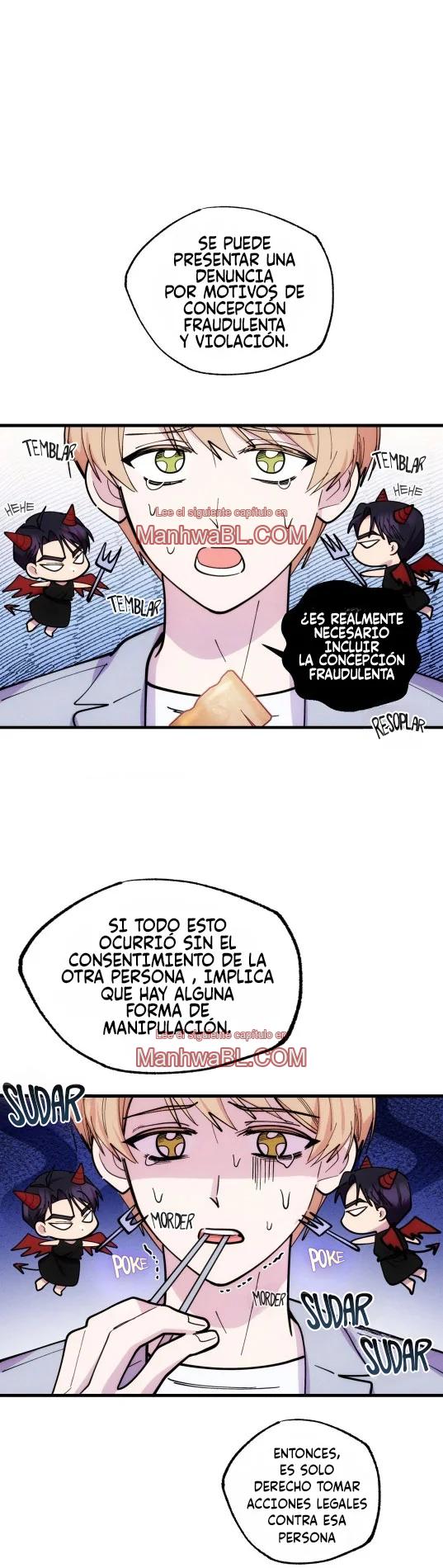 Sé en mi bebé - Capítulo 22 manhwa