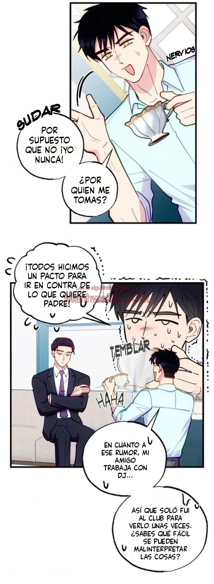 Sé en mi bebé - Capítulo 21 manhwa