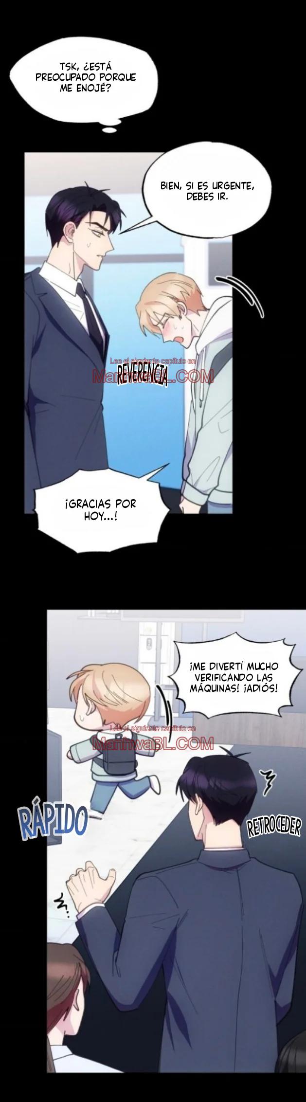 Sé en mi bebé - Capítulo 18 manhwa