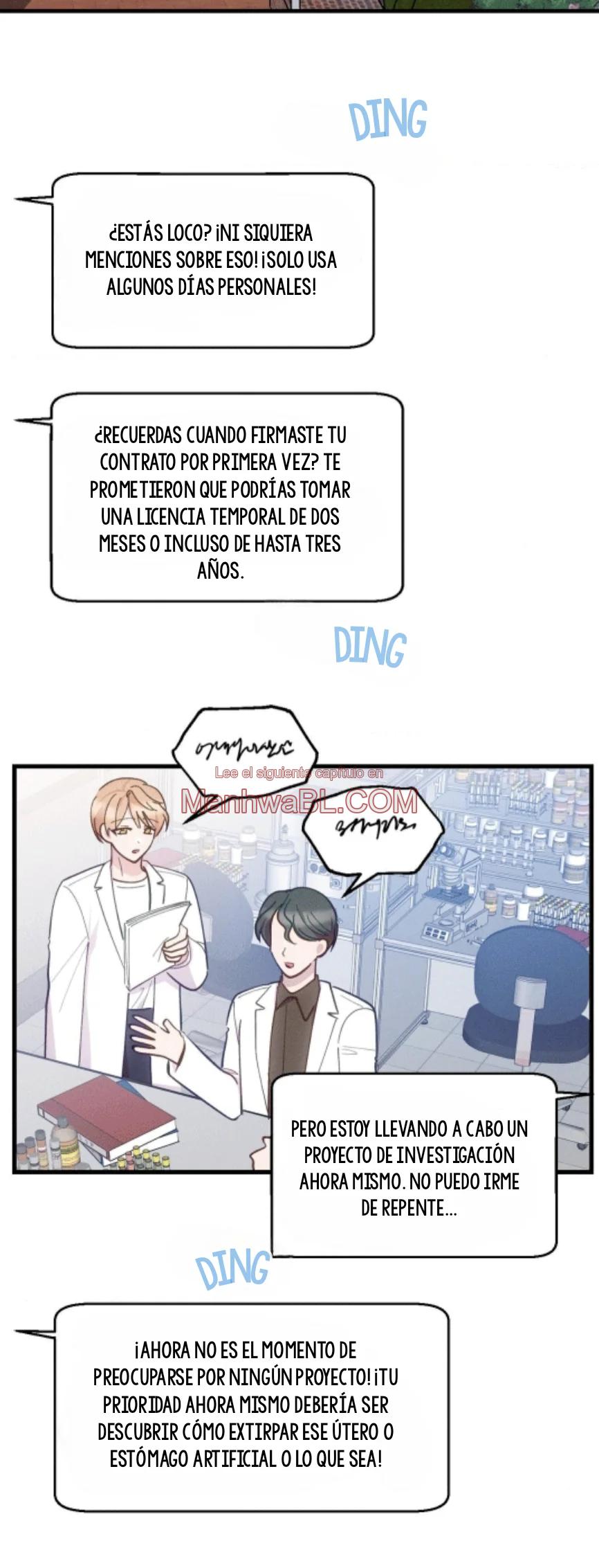 Sé en mi bebé - Capítulo 17 manhwa