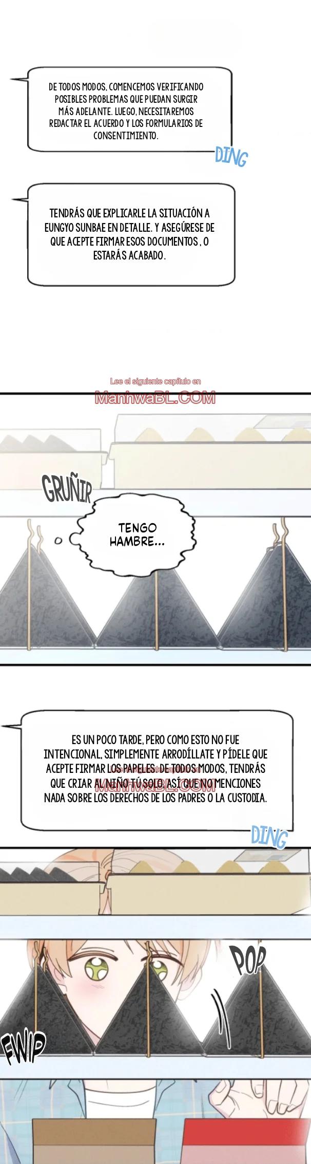 Sé en mi bebé - Capítulo 17 manhwa