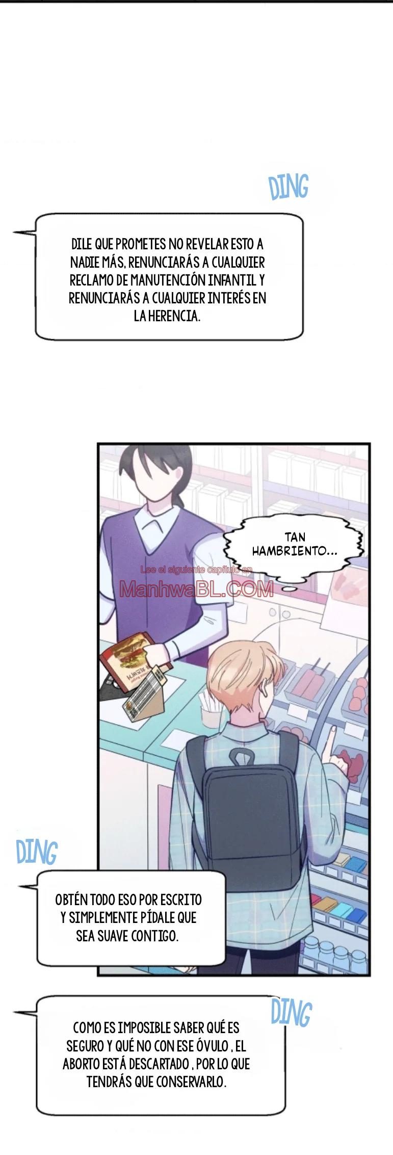 Sé en mi bebé - Capítulo 17 manhwa
