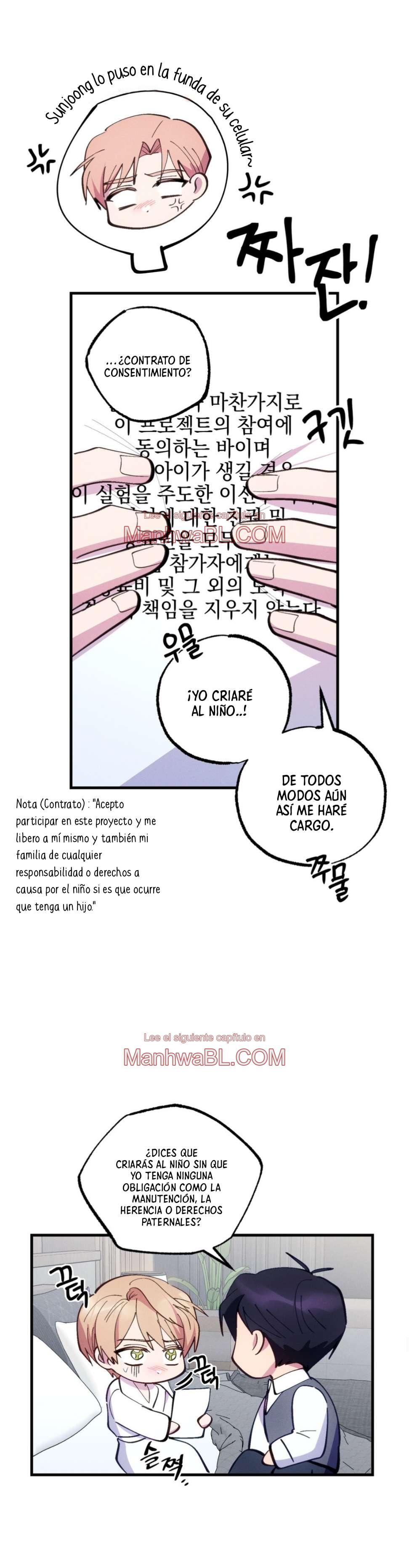 Sé en mi bebé - Capítulo 28 3 manhwa