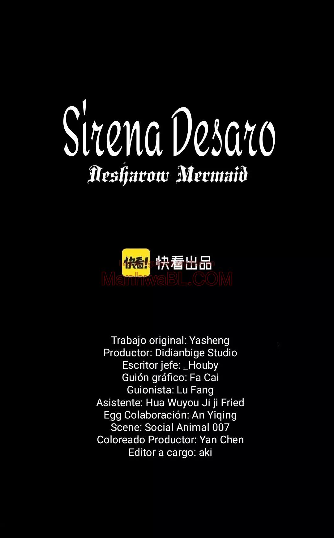 Desharow Mermaid - Capítulo 2 manhwa