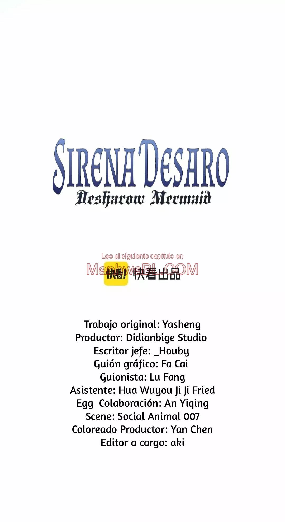 Desharow Mermaid - Capítulo 1 manhwa