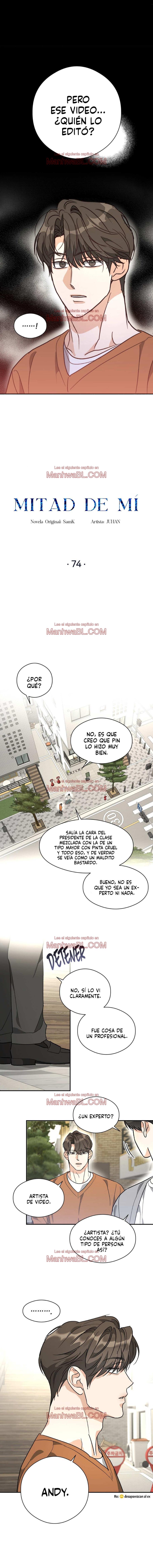 Half of Me - Capítulo 74 manhwa