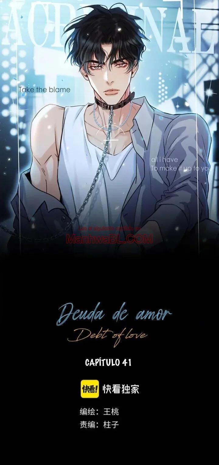 Deuda de amor - Capítulo 41 manhwa