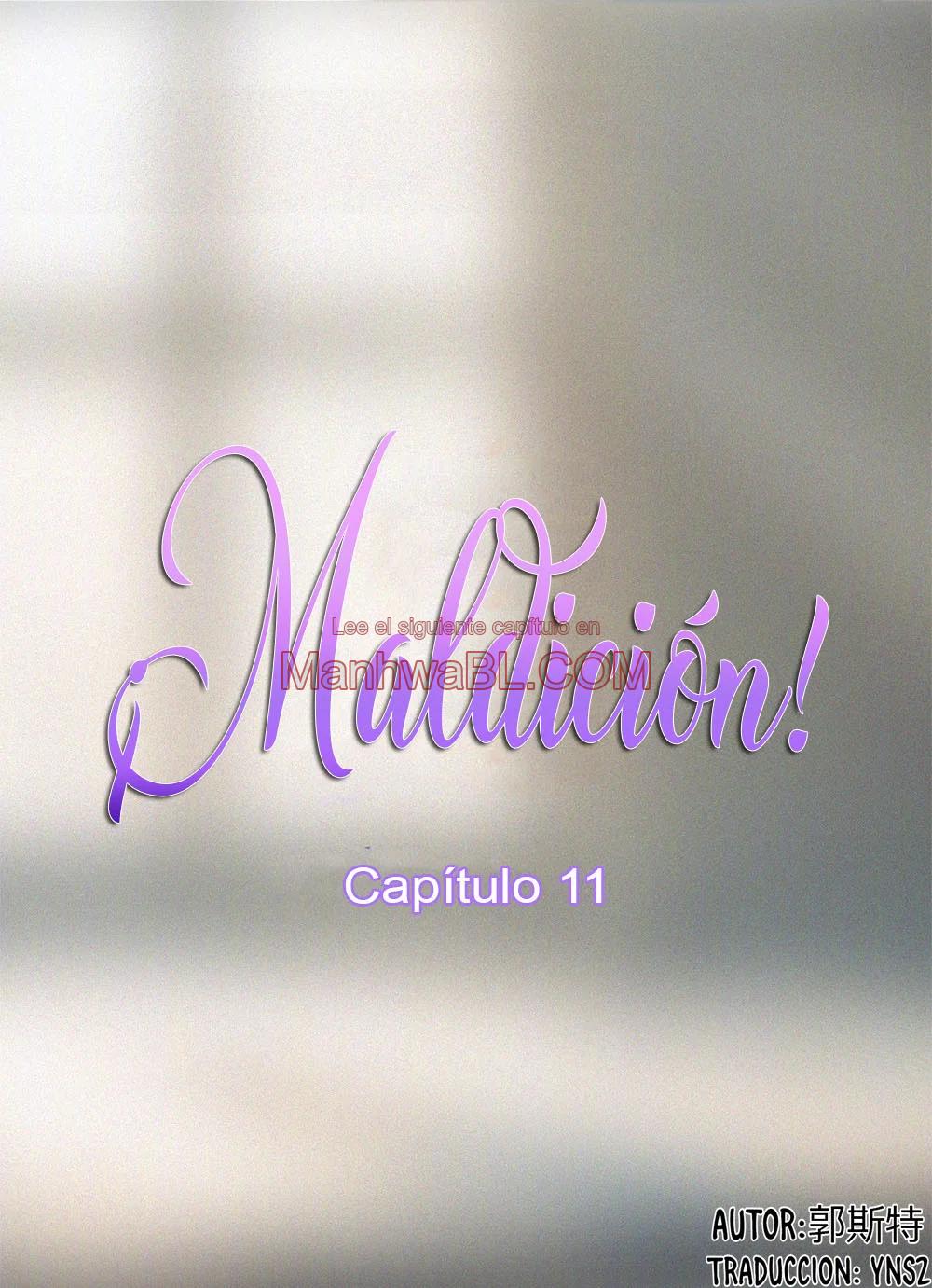 ¡Maldición! - Capítulo 11 manhwa