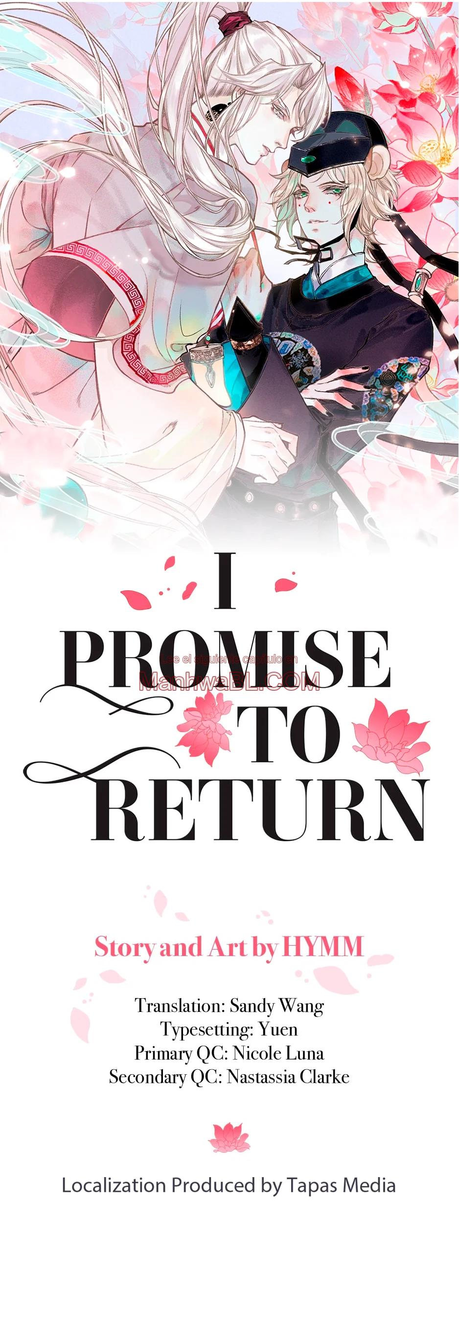Prometo Regresar - Capítulo 55 manhwa