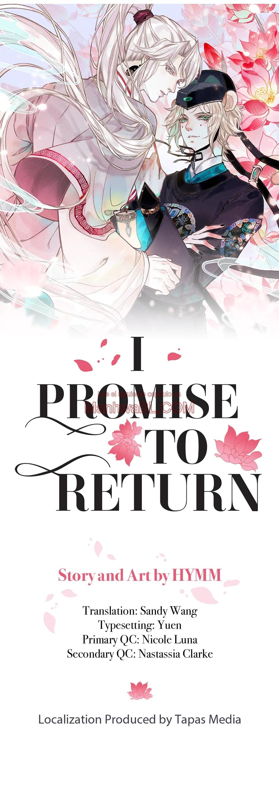 Prometo Regresar - Capítulo 50 manhwa