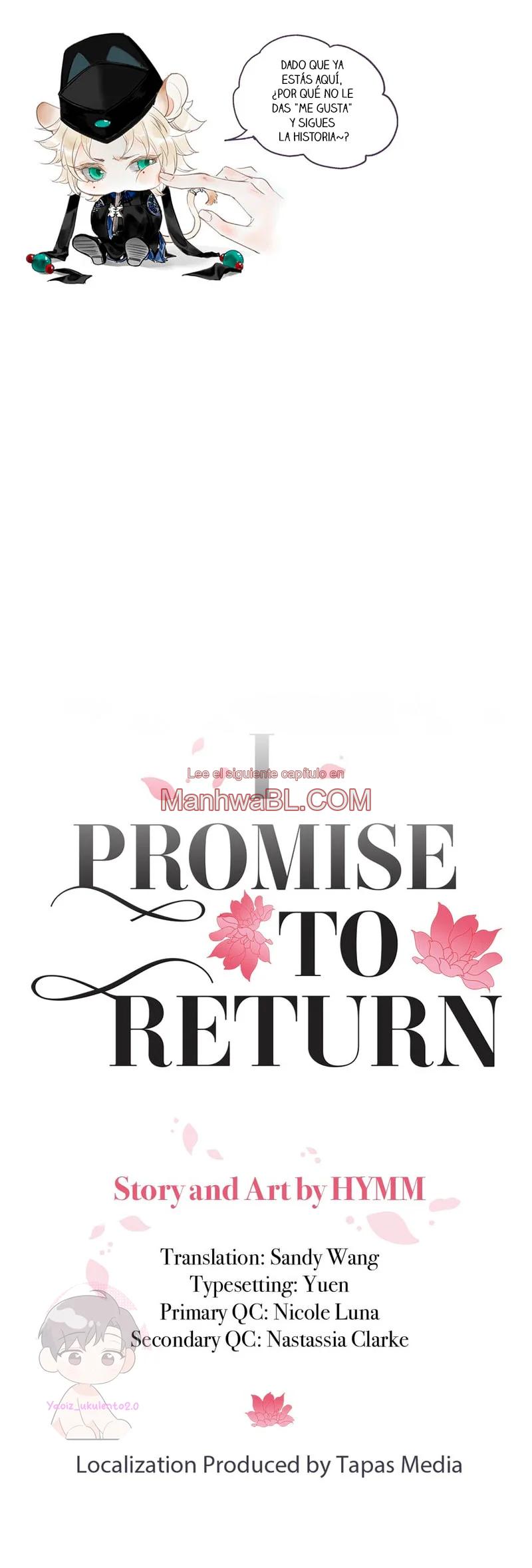 Prometo Regresar - Capítulo 61 3 manhwa