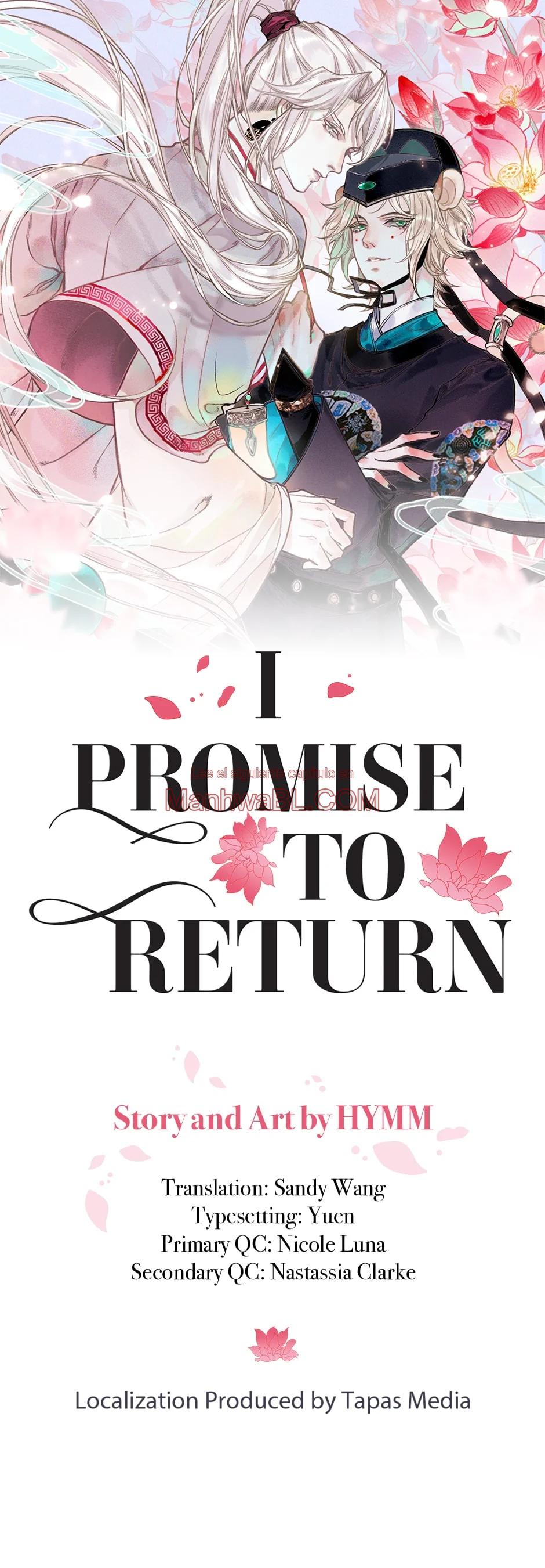 Prometo Regresar - Capítulo 29 manhwa
