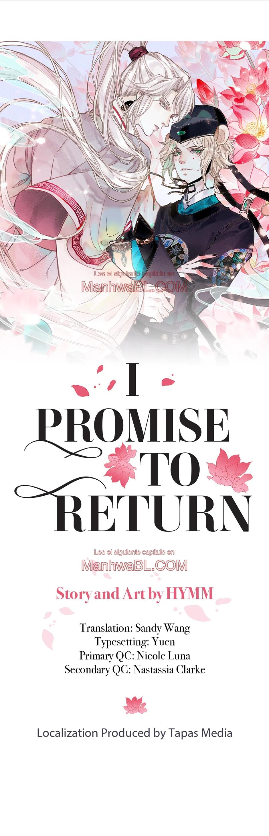 Prometo Regresar - Capítulo 49 manhwa
