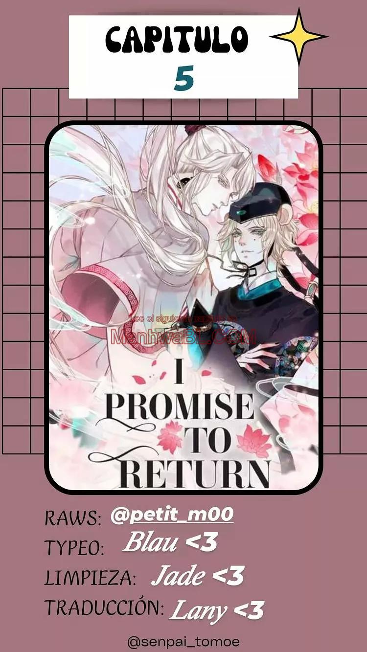 Prometo Regresar - Capítulo 5 manhwa