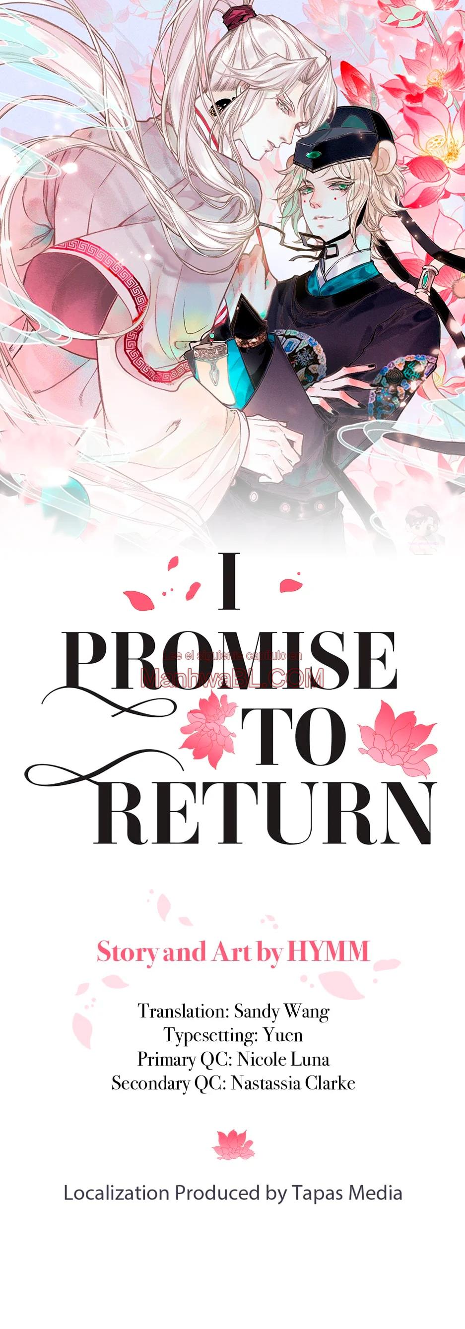 Prometo Regresar - Capítulo 27 manhwa