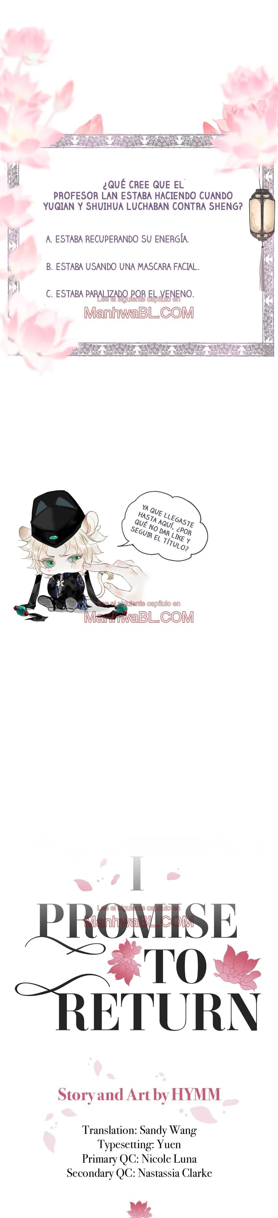 Prometo Regresar - Capítulo 62 3 manhwa