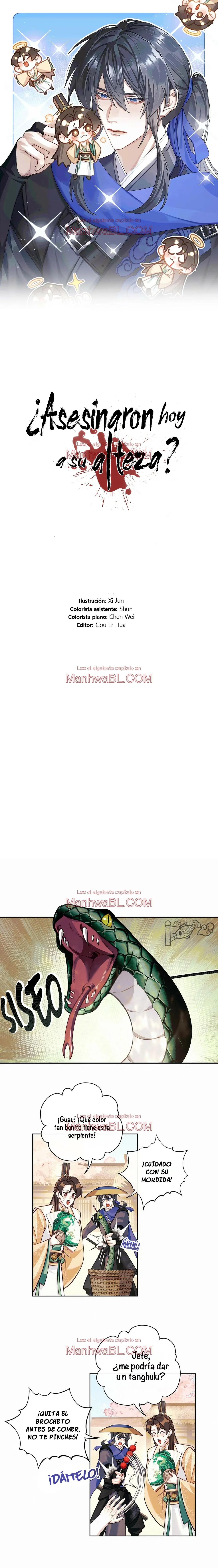 ¿Asesinaron hoy a su alteza? - Capítulo 4 manhwa