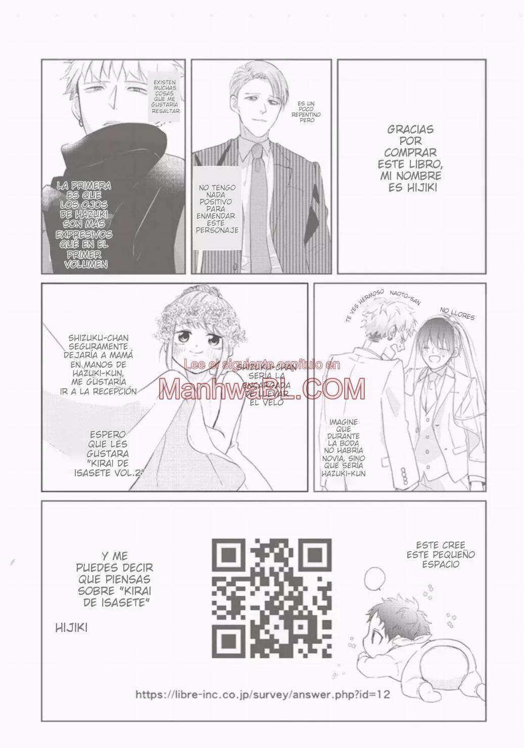 Kirai de Isasete - Capítulo 12.5 manhwa