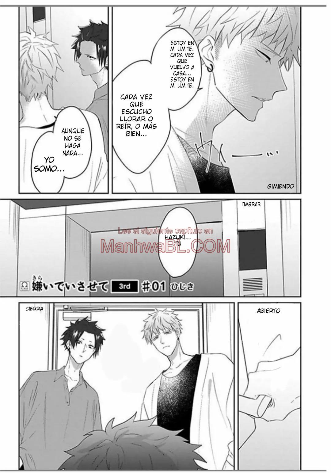 Kirai de Isasete - Capítulo 13 manhwa