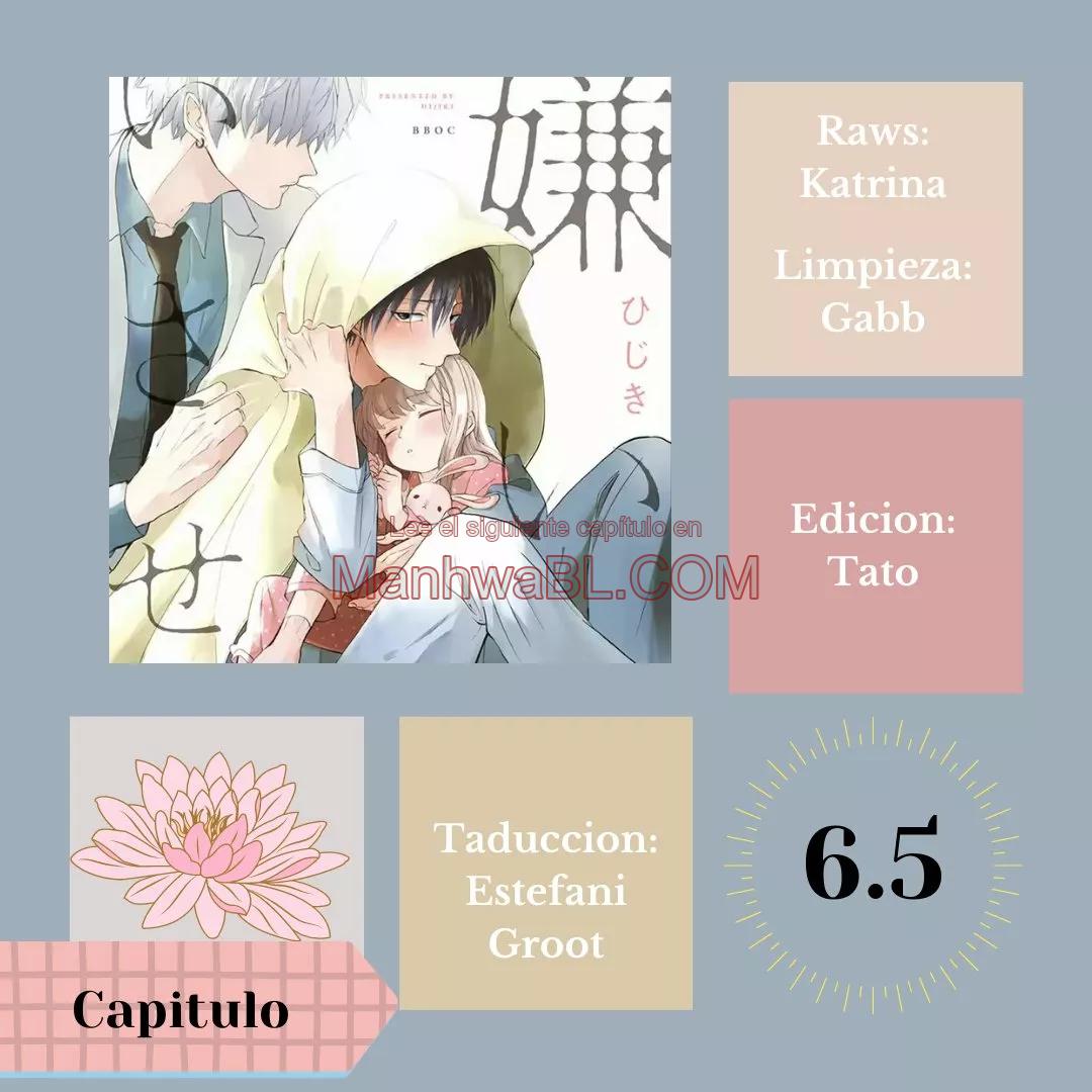 Kirai de Isasete - Capítulo 6.5 manhwa