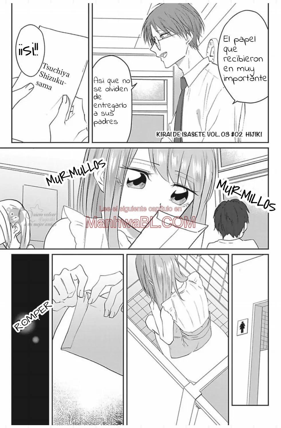 Kirai de Isasete - Capítulo 14 manhwa
