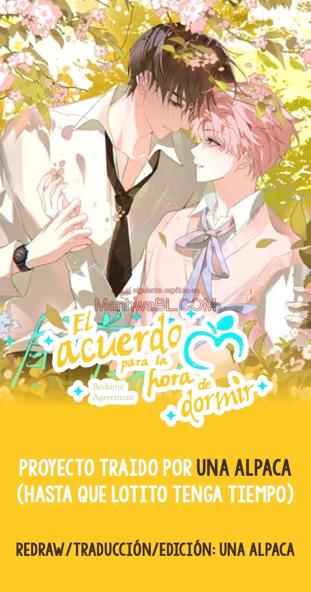 El acuerdo para la hora de dormir - Capítulo 1 manhwa