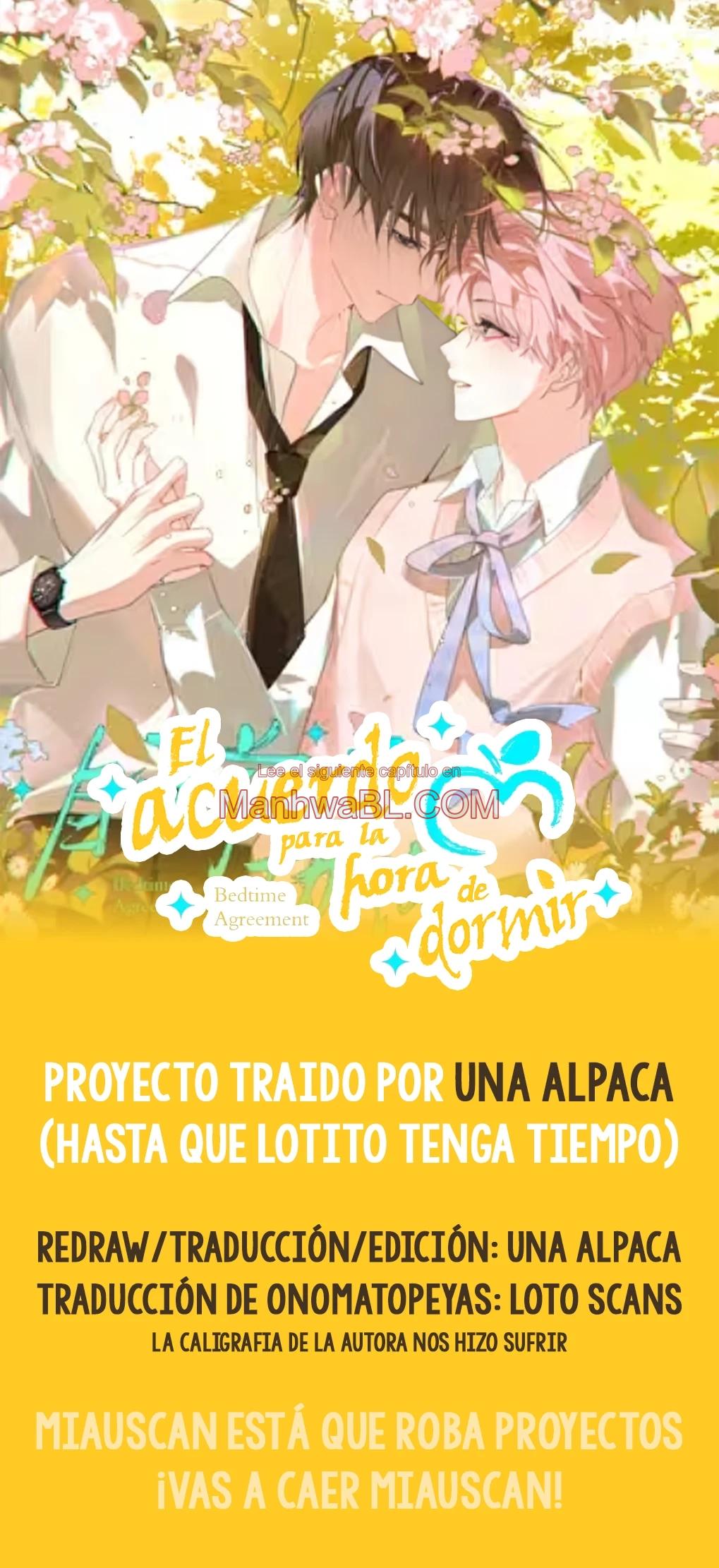 El acuerdo para la hora de dormir - Capítulo 2 2 manhwa