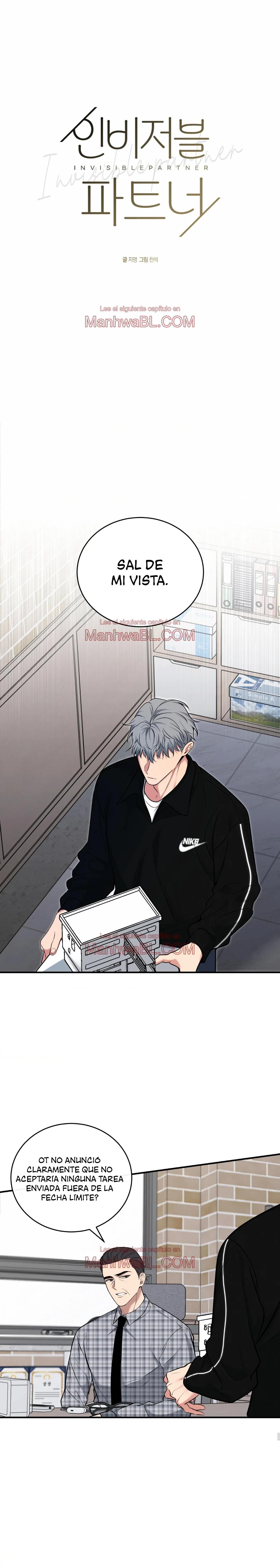 Compañero Invisible - Capítulo 12 manhwa