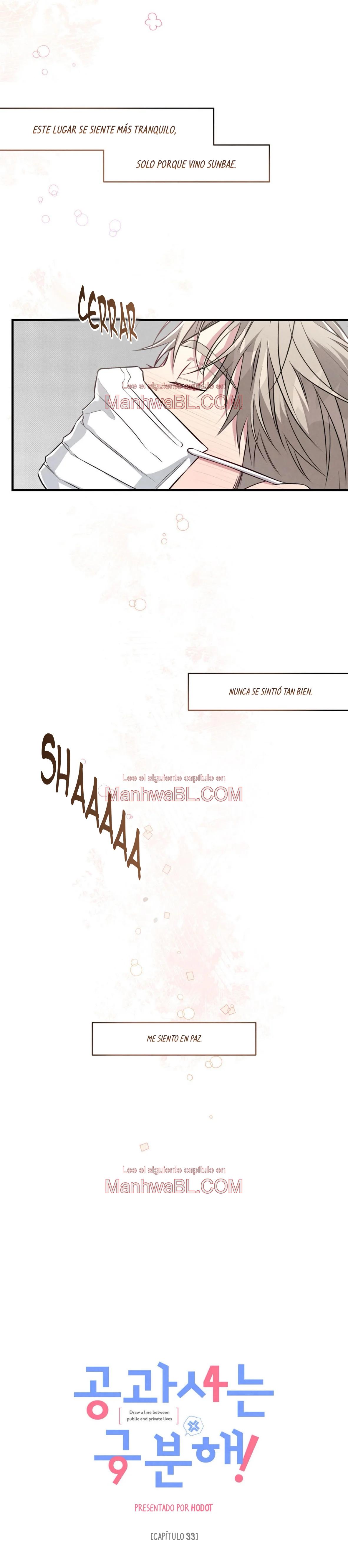 ¡No mezcles los negocios con el placer! - Capítulo 33 manhwa