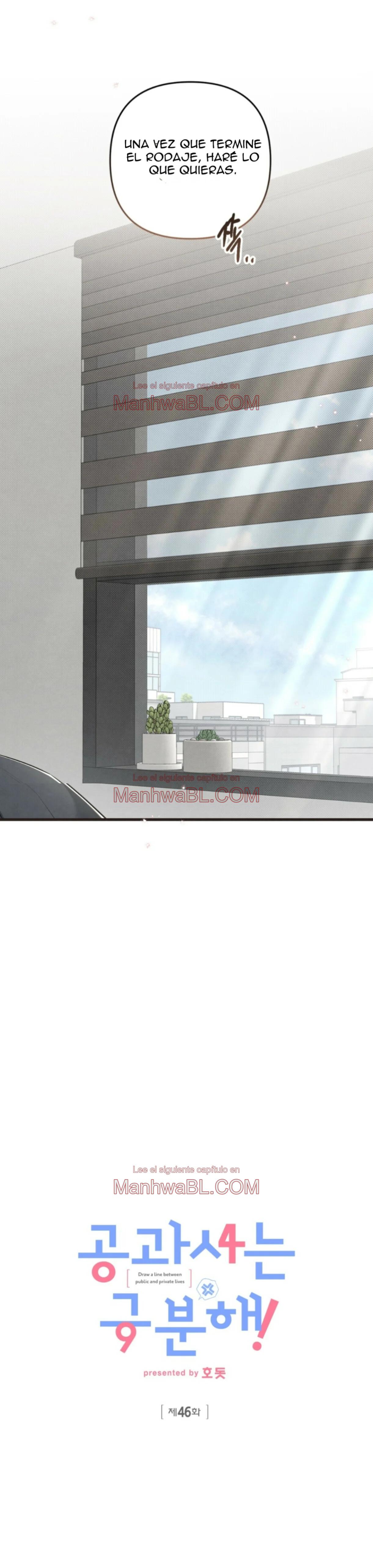 ¡No mezcles los negocios con el placer! - Capítulo 46 manhwa