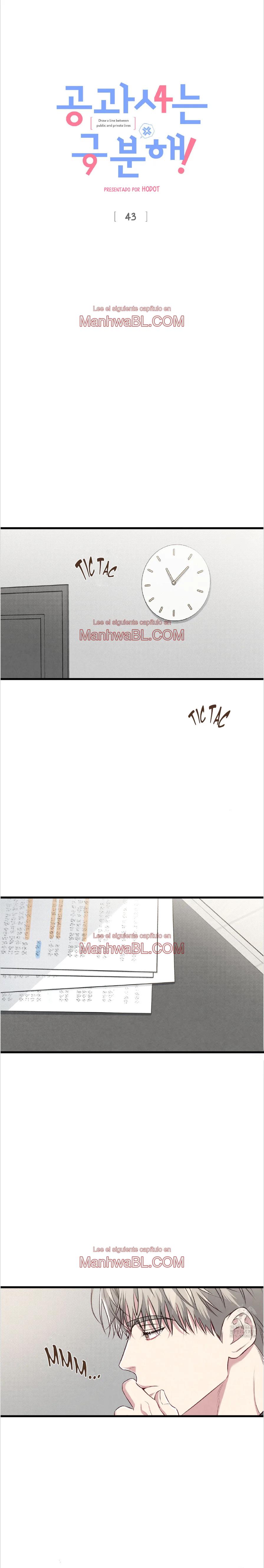 ¡No mezcles los negocios con el placer! - Capítulo 43 manhwa