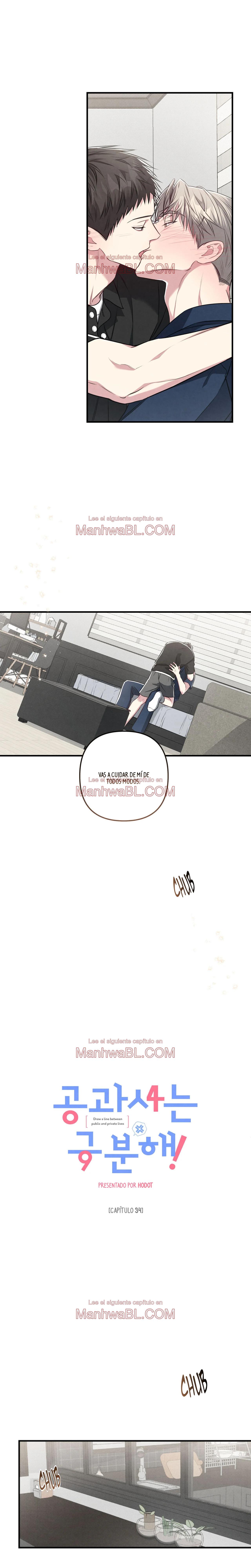 ¡No mezcles los negocios con el placer! - Capítulo 34 manhwa